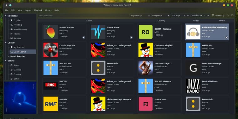 Fooyin 0.11 brings remote stream playback, internet radio, improved playlists, and more