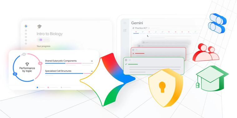 Gemini app debuts adaptive study notebooks and integrated test prep