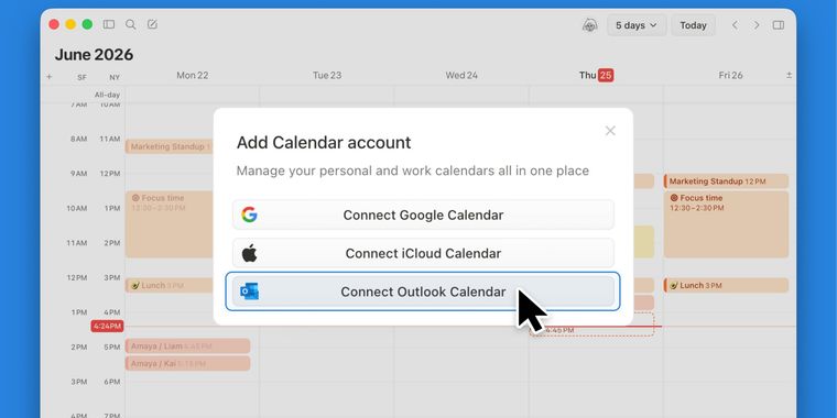Notion Calendar introduces Outlook integration for unified event management