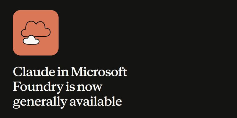 Claude launches on Microsoft Foundry with Azure integration