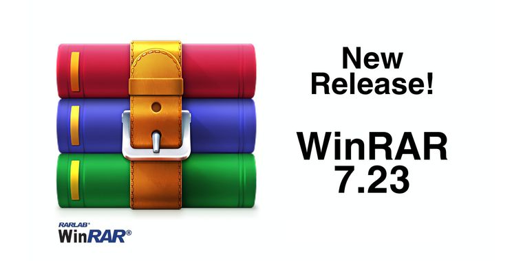 WinRAR 7.23 fixes security vulnerabilities, updates 7z library & enhances version display