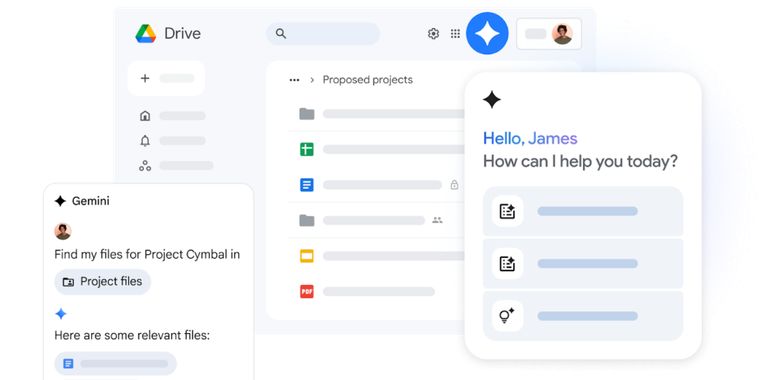 Google brings Ask Gemini and AI Overviews to Drive mobile apps