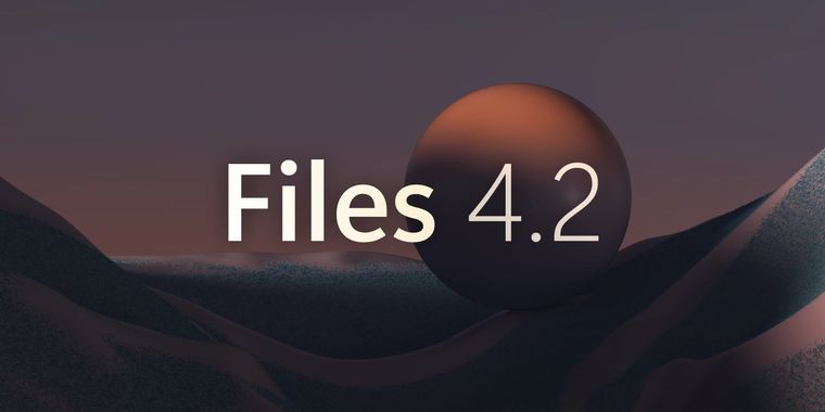 Files 4.2 released with tree view sidebar, enhancements when using multiple panes and more