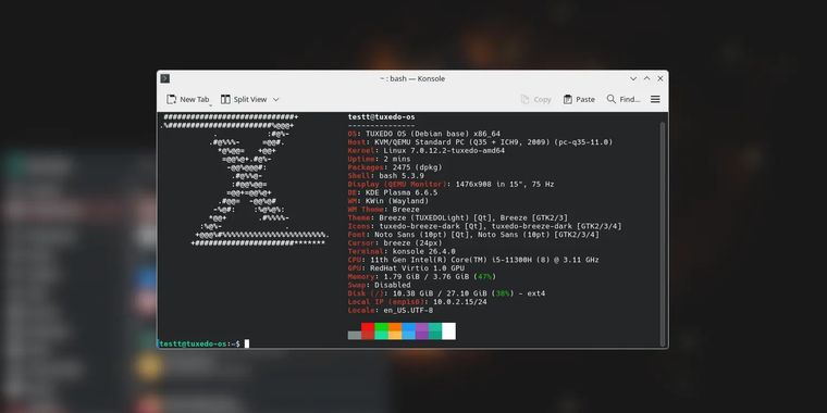Linux distro TUXEDO OS switches from Ubuntu to Debian Testing and adopts Btrfs file system
