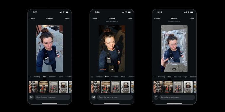 Instagram unveils new Story effects in the US with Muse Image