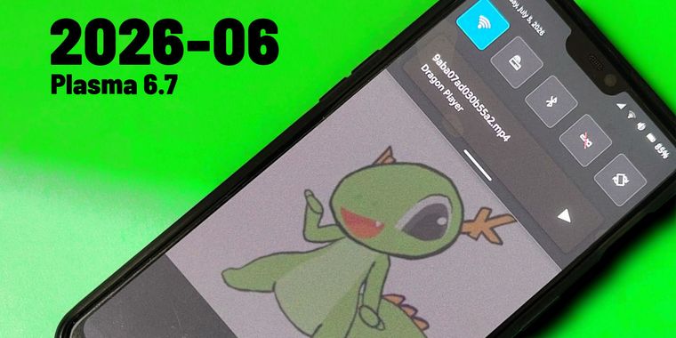 postmarketOS introduces KDE Plasma 6.7, better USB gadget handling, and Waydroid updates