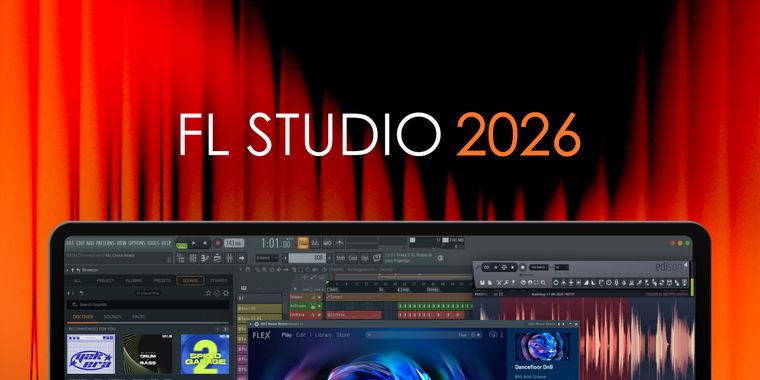FL Studio 2026 brings rebuilt FLEX, FL Cloud project storage, and new Transmitter plugin