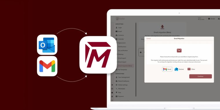 Tuta launches closed beta for One-Click email migration and new Tuta Drive apps