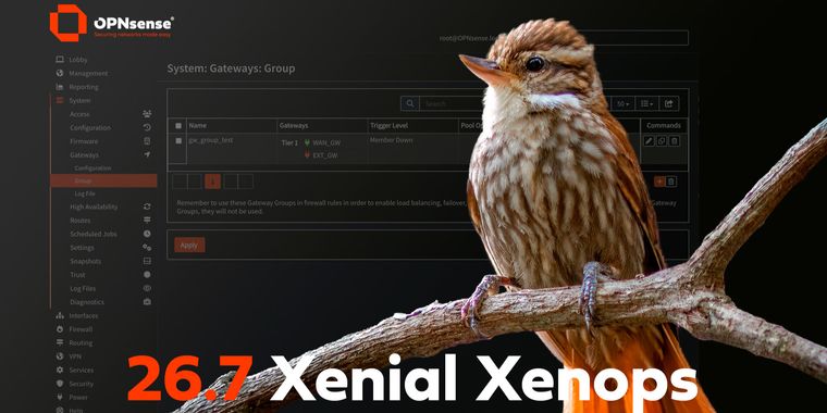 OPNsense 26.7 debuts on FreeBSD 15.1 with firewall, networking & future-proof enhancements