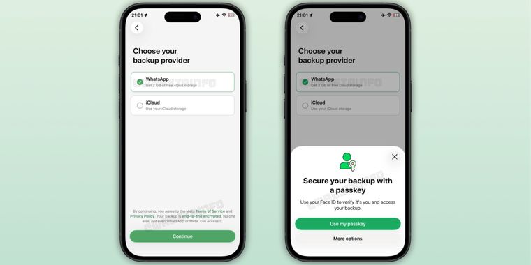 WhatsApp develops first-party encrypted cloud backup for Android and iOS