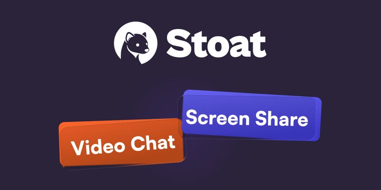 Group chat app Stoat adds video chat, screen sharing, GIF search, and push notifications