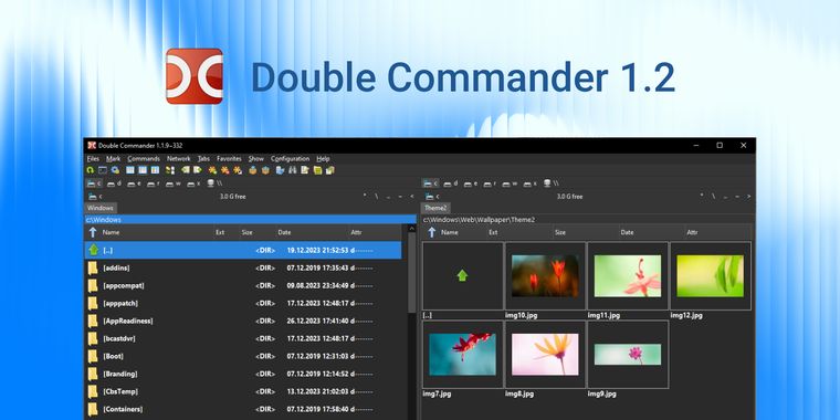 Double Commander 1.2 brings support for high-DPI, cloud providers, JPEG XL, GTK 3 and more