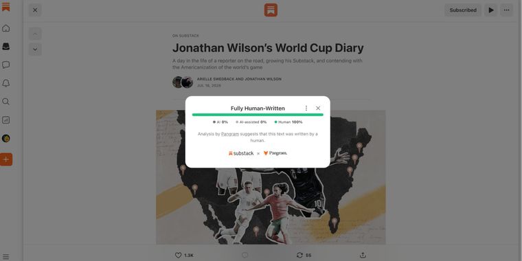 Substack introduces AI detection and creator transparency features