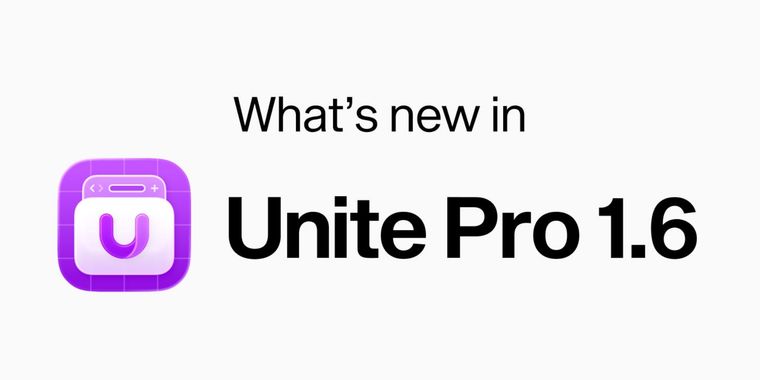 Unite Pro 1.6 adds 1Password autofill beta and VoiceOver support