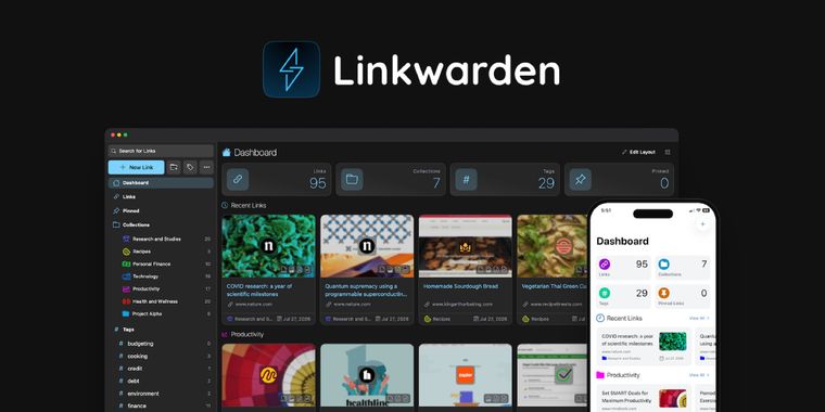 Linkwarden 2.16 brings modernized design, link format re-preservation and new search modal