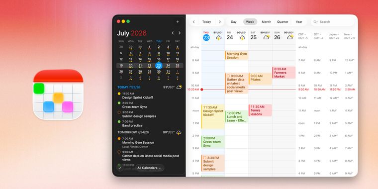 Fantastical adds an MCP server, better timezone management, and multiple duration options