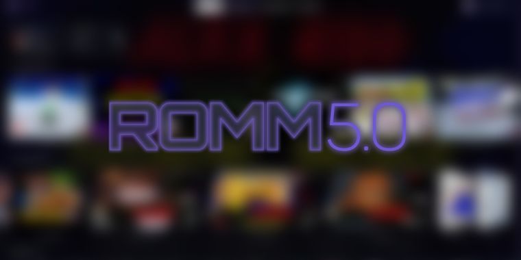 RomM 5.0 launches with revamped UI and shareable savestates for this ROM manager & player