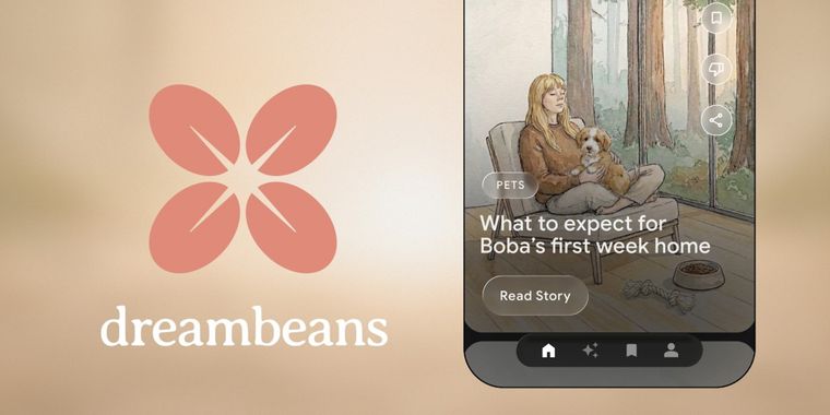 Dreambeans now available for US AI Pro subscribers with personalized news