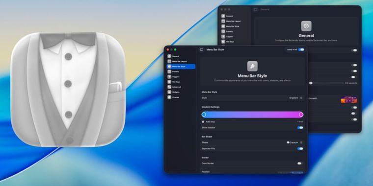 Bartender 6.6.2 cuts memory and CPU usage with layout improvements