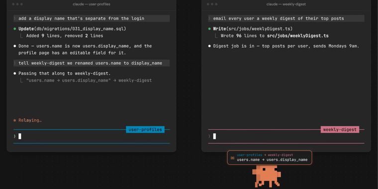 Claude Code adds cross-session messaging for better workflow