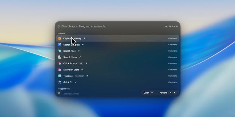 SuperCmd v1.0.5 adds new icons and fixes launcher bugs