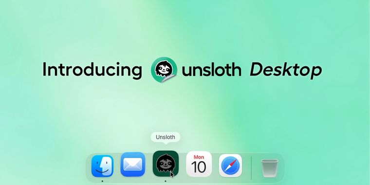 Unsloth Desktop launches for local AI model training on all platforms