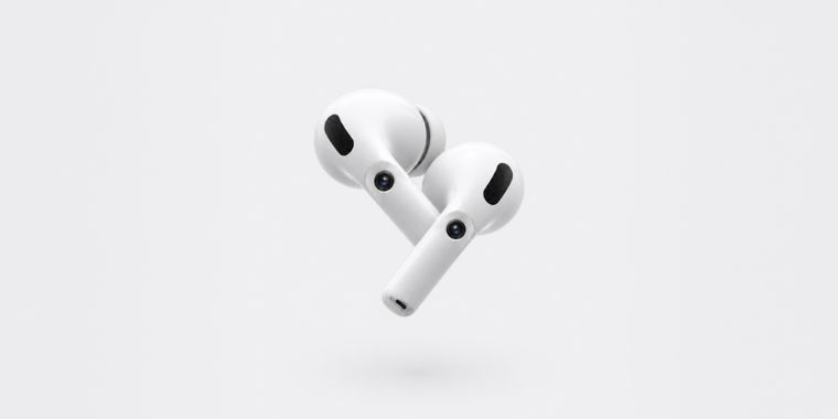 Apple accidentally leaked its new AirPods with built-in cameras for AI recognition