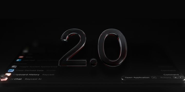 Raycast 2.0 is officially out of beta with a new interface and cross-platform support