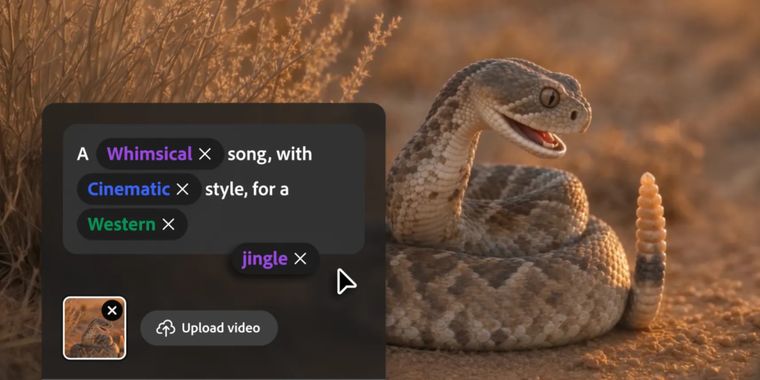 Adobe adds new AI audio generation tools for music, speech, and sound effects to Firefly