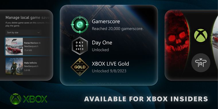 XBOX Insiders gain save file management and Home screen customization