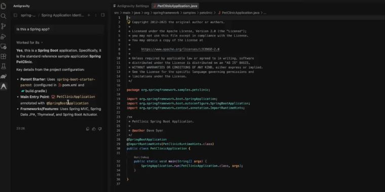 Google Antigravity releases new IDE extensions for top code editors