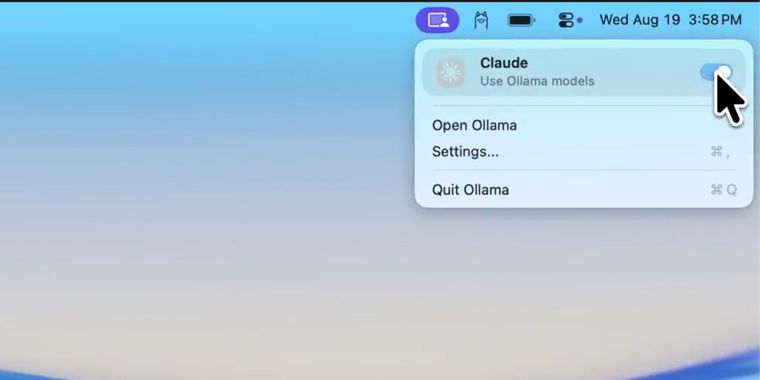 Claude Desktop adds Ollama integration for local and cloud model support