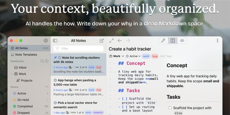 Inkdrop v6 rebuilds its editor, preview and storage engine