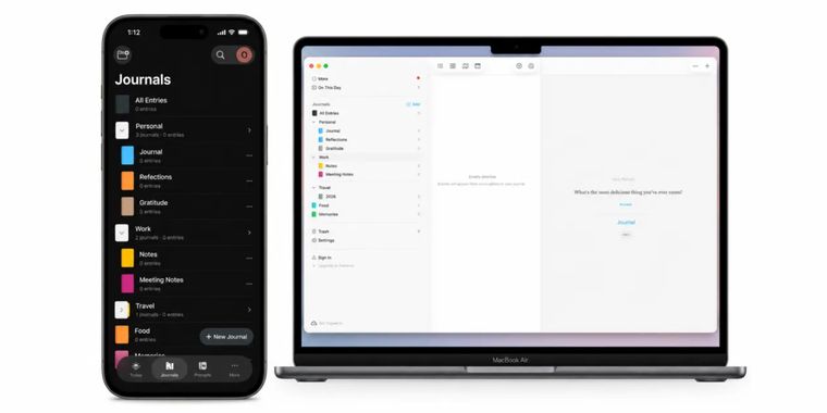 Day One adds Journal Collections for organizing journal lists