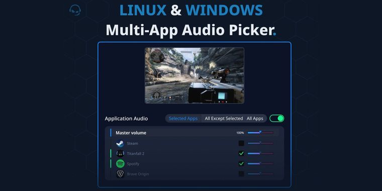 TeamSpeak tests app-by-app audio for screen sharing