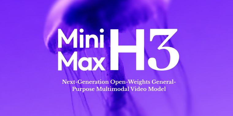 MiniMax H3 unifies 2K video, stereo audio and multimodal input