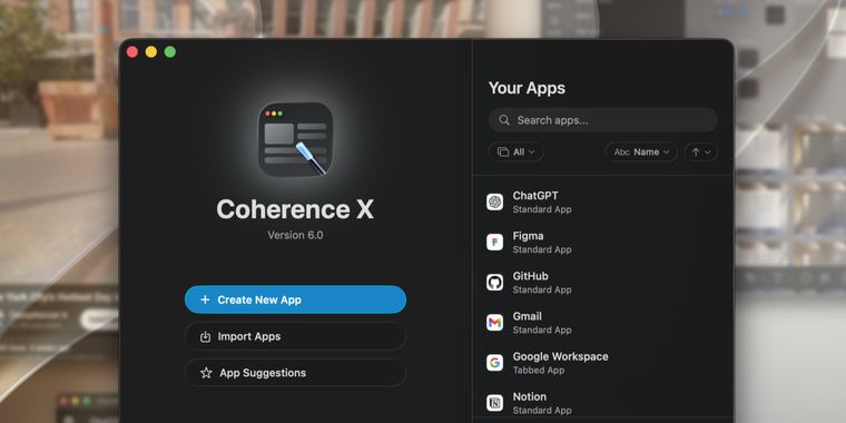 Coherence X6 launches as the biggest update yet, bringing native-feel Chrome apps to Mac