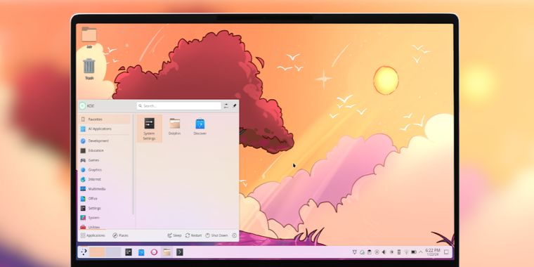 Plasma 6.8 beta adds Kup backups and expands Union theming