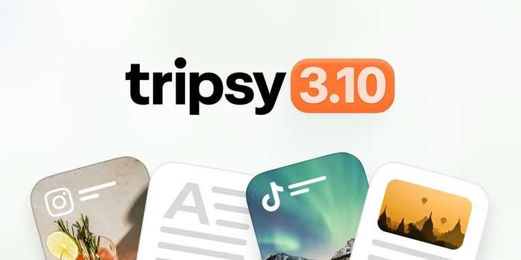 Tripsy 3.10 brings AI-powered travel planning features: Smart Import & Smart Insights
