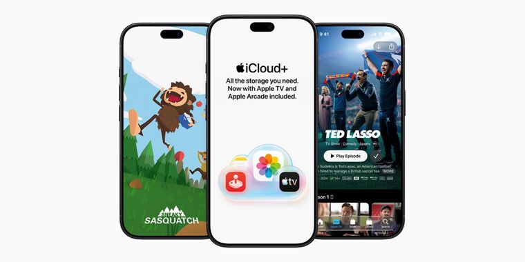 Apple is adding Apple TV and Apple Arcade to iCloud+ subs for free in over 100 markets