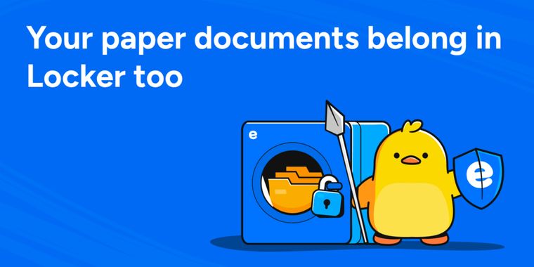 Ente Locker brings in-app paper scanning with encrypted PDFs