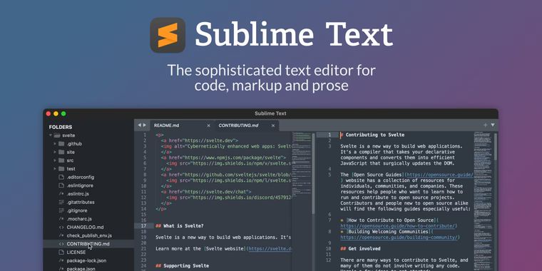 Sublime Text build 4213 brings Python 3.14 support and syntax highlighting improvements