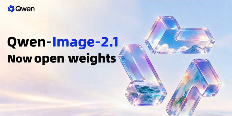 Alibaba launches Qwen-Image-2.1: a 7B AI model with native transparency & a license change