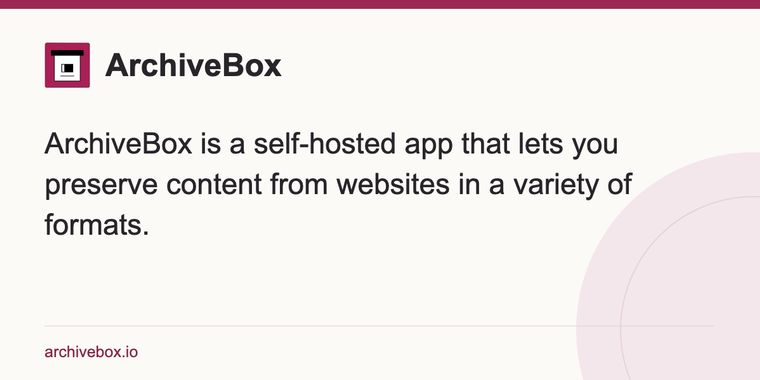 ArchiveBox 0.9 brings desktop & mobile apps, redesigned viewers, and PostgreSQL support