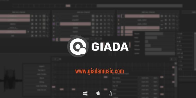 Giada 1.6 adds elastic time-stretching, new playback mode selector, reworked sample editor