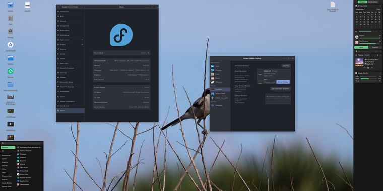 Budgie 10.10.3 adds menu favorites and desktop icon placement
