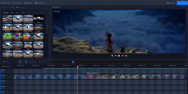 OpenShot 4.0.1 released with improved Razor tool, faster editing, and Linux Snap support