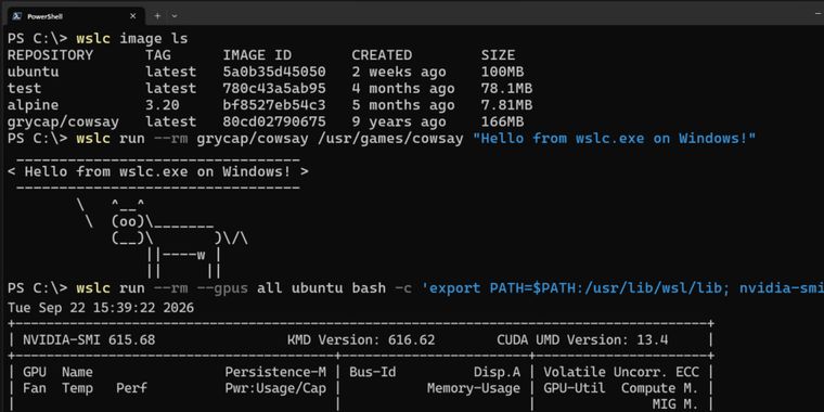 Microsoft makes WSLC generally available for running Linux containers on Windows