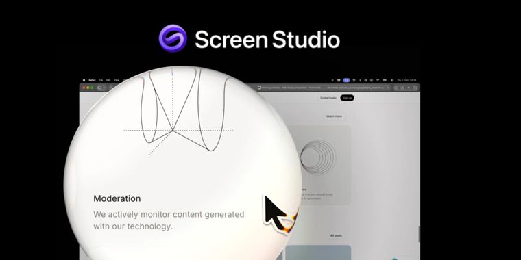 Screen Studio 4.0 adds transcript editing, a camera cutout tool, and project sharing beta