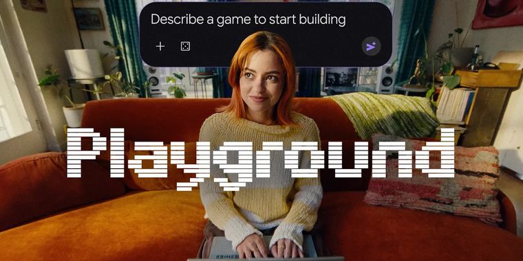 Google unveils Playground: an AI platform that lets anyone create games without coding
